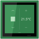 Jung LCZ459BFD1S219 LS Touch LC32050 Vert Foncé
