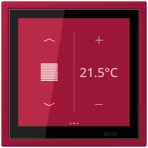 Jung LCZ459BFD1S229 LS Touch LC32100 Rouge Carmin