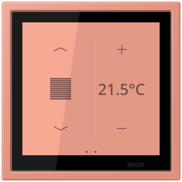Jung LCZ459BFD1S233 LS Touch LC32111 LOcre Rouge Moyen