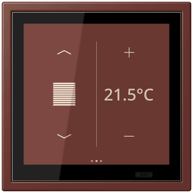 Jung LCZ459BFD1S235 LS Touch LC32120 Terre Sienne Brûlée