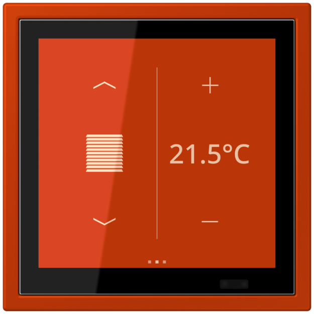Jung LCZ459BFD1S244 LS Touch LC4320A Rouge Vermillon 59