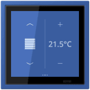 Jung LCZ459BFD1S253 LS Touch LC4320K Bleu Outremer 59