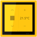 Jung LCZ459BFD1S263 LS Touch LC4320W Le Jaune Vif