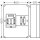Hensel Mi 5651 Mi-NH-Sicherungslasttrennschaltergehäuse , 1xNH 1, 3polig 250 A+PE+N