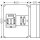 Hensel Mi 5652 Mi-NH-Sicherungslasttrennschaltergehäuse , 1xNH 2, 3polige 400 A+PE+N