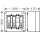 Hensel Mi 6292 Mi-NH-Sicherungslasttrennschaltergehäuse , 3x3xNH000,a. Sammels., 400A, 5polig