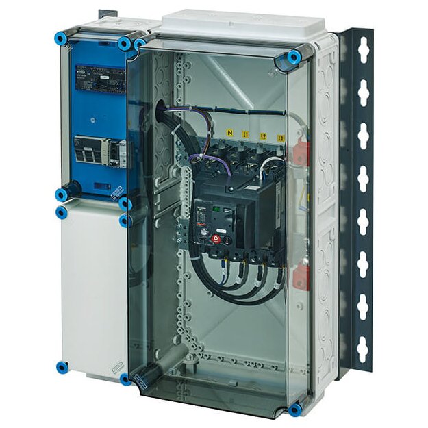 Hensel Mi AE 3224 PV-Freischaltstelle, 70 kVA, 4-polig Mit Leistungsschalter und NA-Schutz