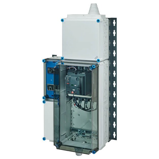 Hensel Mi AE 5254 PV-Freischaltstelle, 220 kVA, 4-polig Mit Leistungsschalter und NA-Schutz
