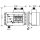 Hensel Mi AS 4142 anschlussfertiger Verteiler 2x3xNH 00 , 125 A, 5polige Sammelschiene 250 A