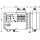 Hensel Mi AS 4142 S anschlussfertiger Verteiler 2x3xNH 00 , 125 A, 5polige Sammelschiene 250 A