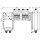 Hensel Mi AS 9144 anschlussfertiger Verteiler 4x3xNH 00 , 125 A, 5polige Sammelschiene 250 A