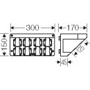 Hensel Mi CB 18 Mi Connection Box, 8x Schuko 16A, 5p.,...