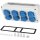Hensel Mi CB 18 Mi Connection Box, 8x Schuko 16A, 5p., 400V, 6h