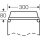 Hensel Mi FM 63 Anbauflansch, Mit Kabelrangierraum 3x M40/50/63