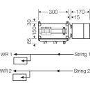 Hensel Mi PV 1122 PV-Generatoranschlusskasten, Mit...