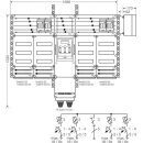 Hensel Mi PV 6544 PV-Wechselrichter-Sammler, 220kVA,...