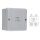 Hensel DE 9340 Kabelabzweigkasten bis 4 qmm 3phasig, 6 qmm 1phasig, ohne Klemme