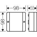 Hensel DE 9345 Kabelabzweigkasten 1,5-4 qmm 3phasig, 6 qmm 1phasig, 5polige Klemme