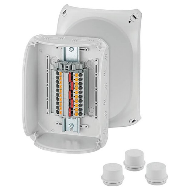 Hensel DK 1610 P Kabelabzweigkasten 0,5-10 qmm 3phasig, 5polige Klemme