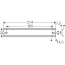 Hensel DK TS 50 Q Tragschiene 214 mm, für DK / KF / EB 50.....