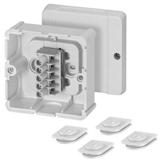 Hensel DP 9025 Kabelabzweigkasten 1,5-2,5 qmm 4 qmm 1phasig, 5 polig Klemme