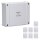 Hensel DP 9220 Kabelabzweigkasten bis 2,5 qmm 3phasig, 4 qmm 1phasig, ohne Klemme
