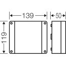 Hensel DP 9222 Kabelabzweigkasten 1,5-2,5 qmm 3phasig, 4 qmm 1phasig, 2x 5polige Klemmen