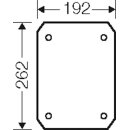 Hensel EB MP 35 Montageplatte aus Isolierstoff 4 mm stark, für EB 35.. Leergehäuse