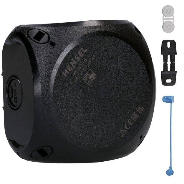 Hensel KF 0400 B Kabelabzweigkasten bis 4 qmm ohne Klemme, schwarz