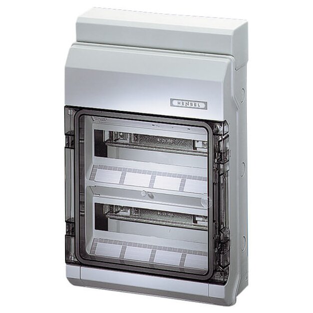 Hensel KV 9224 NT KV 90-Automatengehäuse 24 Teilungseinheiten (2x12x18 mm) IP 65