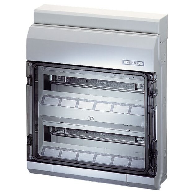 Hensel KV 9236 NT KV 90-Automatengehäuse 36 Teilungseinheiten (2x18x18 mm), IP 65