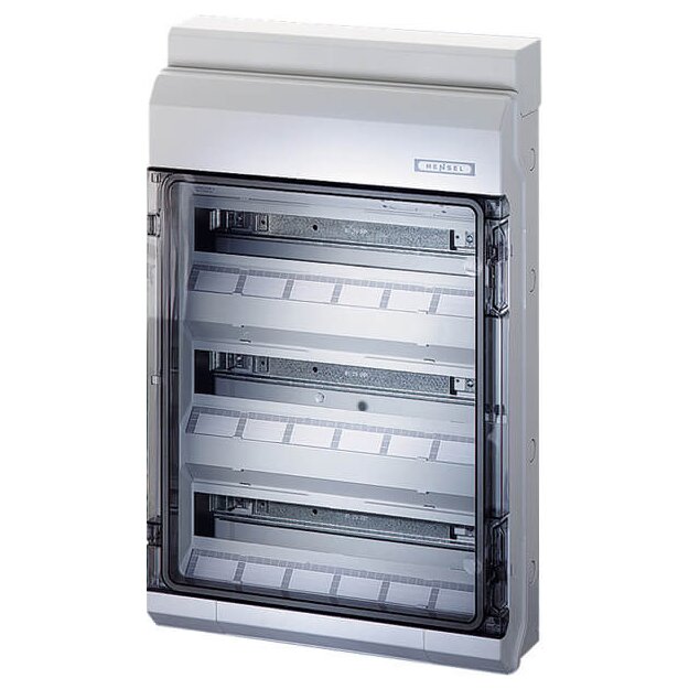Hensel KV 9354 NT KV 90-Automatengehäuse 54 Teilungseinheiten (3x18x18 mm), IP 65