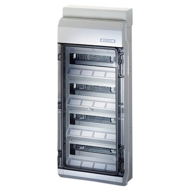 Hensel KV 9448 NT KV 90-Automatengehäuse 48 Teilungseinheiten (4x12x18 mm), IP 65