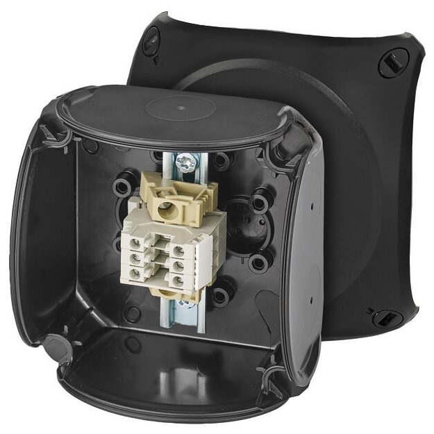 Hensel RX 0203 T Reihenklemmenkasten 1,5-2,5 qmm, 3 Klemmen WKM, Ex-Zone 2 und 22