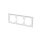Busch-Jaeger 1723-44G Abdeckrahmen 3-fach  2CKA001754A4853