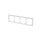 Busch-Jaeger 1724-44G Abdeckrahmen 4-fach  2CKA001754A4861