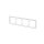 Busch-Jaeger 1724-44M Abdeckrahmen 4-fach  2CKA001754A4862