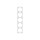 Busch-Jaeger 1725-44G Abdeckrahmen 5-fach  2CKA001754A4869