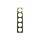 Busch-Jaeger 1725-4013 Abdeckrahmen 5-fach  2CKA001754A4886