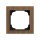 Busch-Jaeger 1721-4086 Abdeckrahmen 1-fach Holz Walnuss - Busch-art linear®  2CKA001754A4892