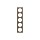 Busch-Jaeger 1725-4086 Abdeckrahmen 5-fach  2CKA001754A4896