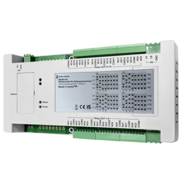 Busch-Jaeger M2307-03 M2307-03 Relaismodul für Aufzugssteuerung  2TMA130160H0091
