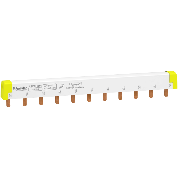 Schneider Electric A9XPH311 Phasenschiene Steg ablängbar 3p 11TE 100A