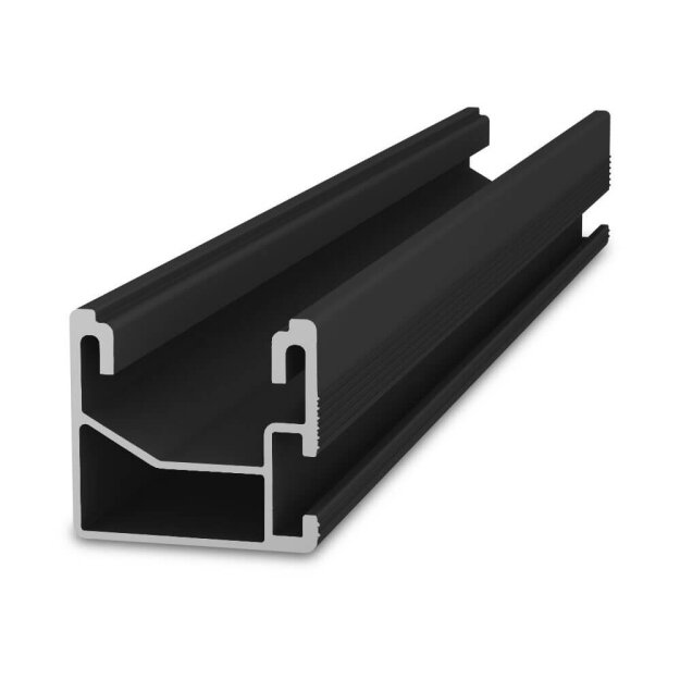 K2-Systems 2004396 Montageschiene 36 4.80m SingleRail Black