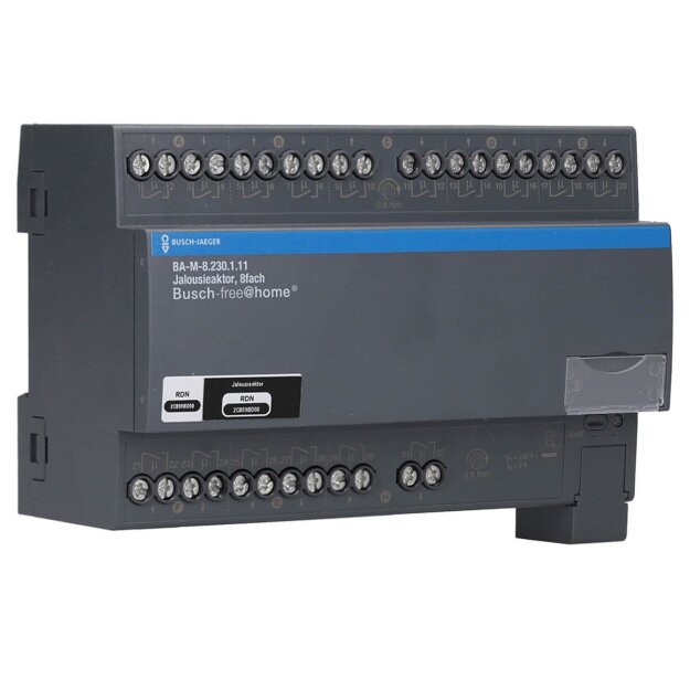 Busch-Jaeger BA-M-8.230.1.11 Jalousieaktor, 8fach 230 V, REG 2CDG510029R0021