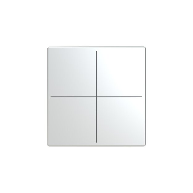 Busch-Jaeger LFW/A.4.63.11-866 Abdeckung, 4-fach für Keypad 2CKA006199A0073