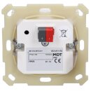 MDT BE-TAL55T2.A1 KNX Taster Light 55 2-fach RGBW Temperatursensor Reinweiß glänzend Jalousie