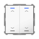 MDT BE-TAL63T2.A1 KNX Taster Light 63 2-fach RGBW...