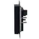 MDT BE-TAL55B106.01 KNX Taster Light 55 Basic 1-fach Schwarz matt Neutral