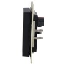MDT BE-TAL55B206.01 KNX Taster Light 55 Basic 2-fach Schwarz matt Neutral